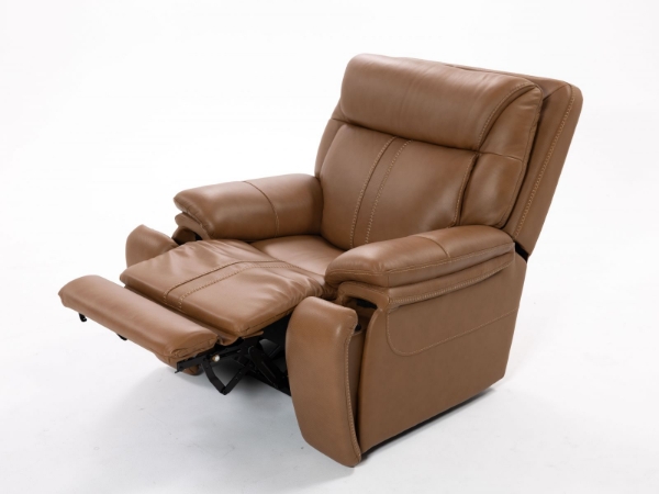 Picture of Cruise Tan Power Recliner with Heat and Massage
