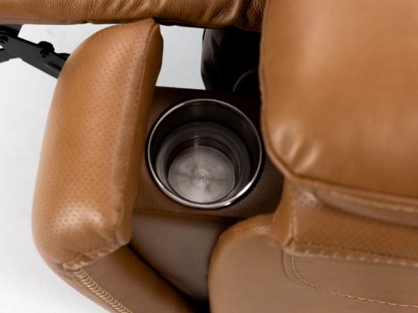 Picture of Cruise Tan Power Recliner with Heat and Massage