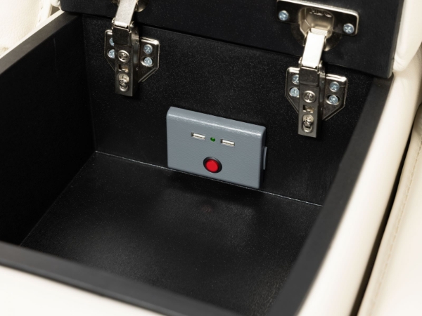 Picture of Flint II 6 Piece Cream Power Sectional