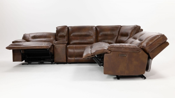 Picture of Flint II 6 Piece Brown Sectional
