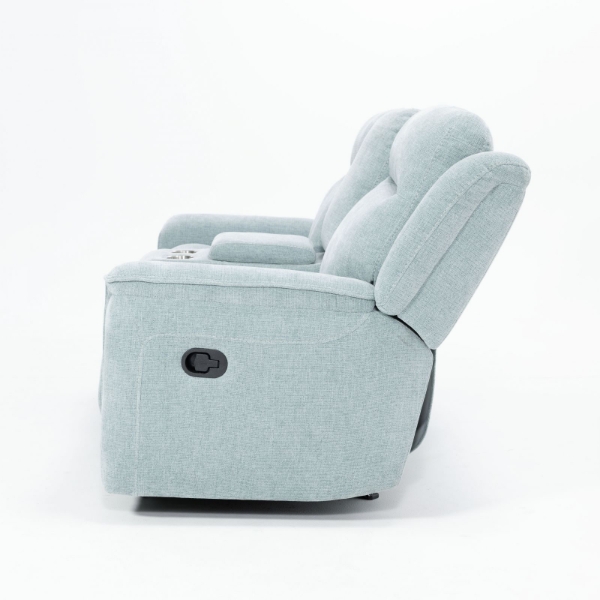 Picture of Roland Seafoam Console Loveseat