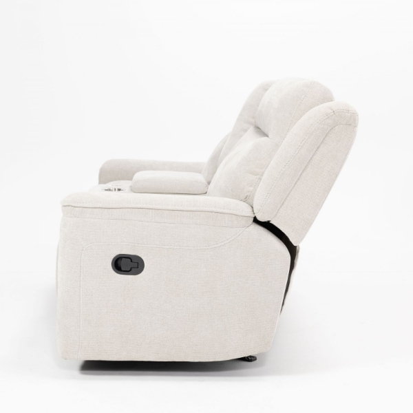 Picture of Roland Cream Console Loveseat