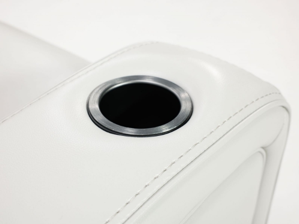 Picture of Mirage 5 Piece Fog Sectional with 2 Armless Chairs