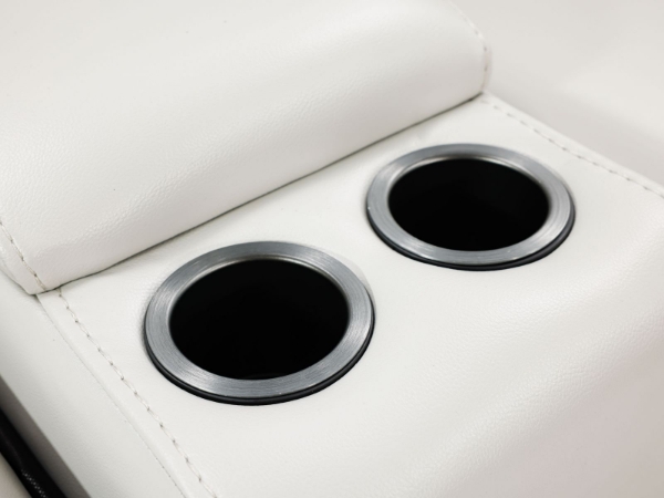 Picture of Mirage 5 Piece Fog Sectional with 2 Armless Chairs