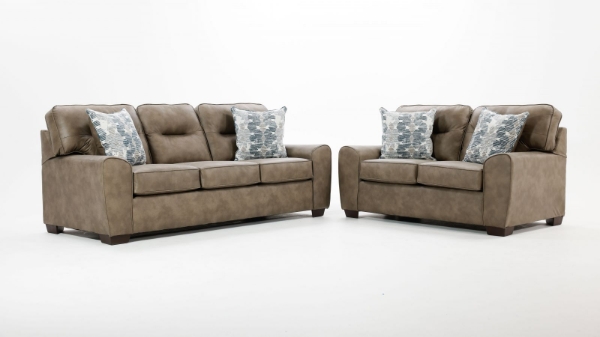 Picture of Renzo Brown Sofa