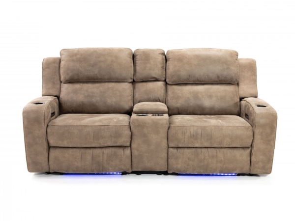 Picture of Mirage Light Power Reclining Console Loveseat