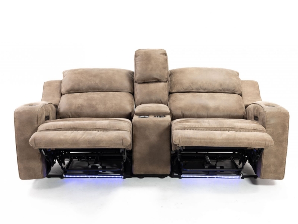 Picture of Mirage Light Power Reclining Console Loveseat