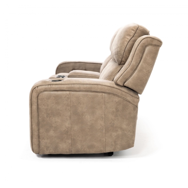 Picture of Mirage Light Power Reclining Console Loveseat