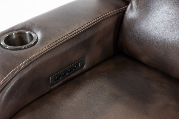 Picture of Mirage Brown Power Reclining Sofa