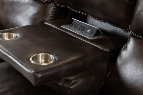 Picture of Mirage Brown Power Reclining Sofa