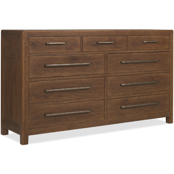 Picture of DRIFTWOOD BROWN 9 DRW DRESSER