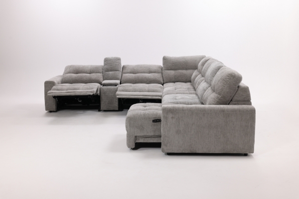 Picture of Motion Mod Sectional Grey