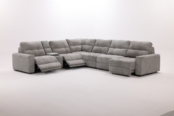 Picture of Motion Mod Sectional Grey