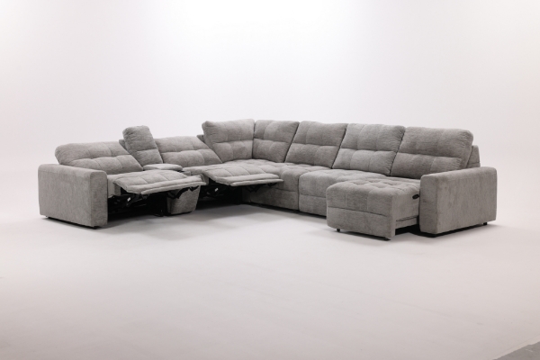 Picture of Motion Mod Sectional Grey