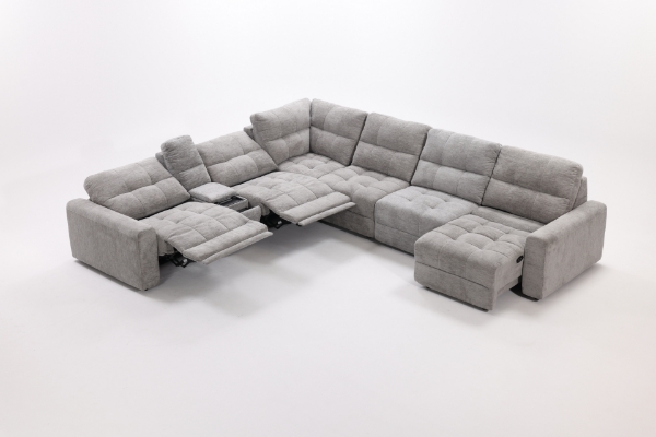 Picture of Motion Mod Sectional Grey