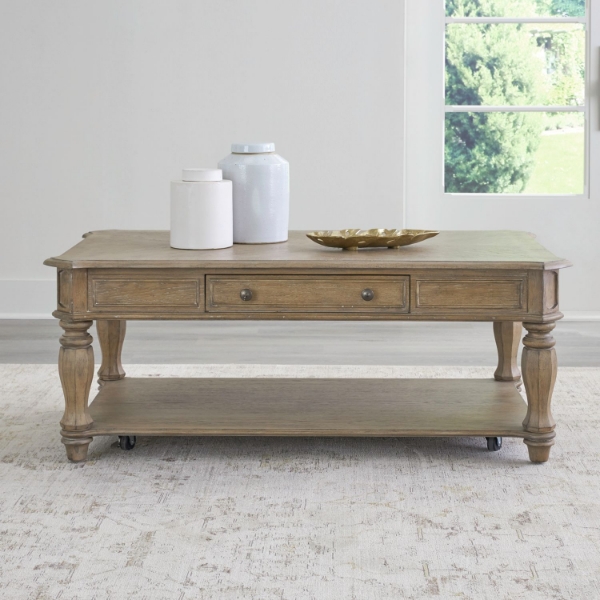 Picture of MAGNOLIA COCKTAIL TABLE BROWN