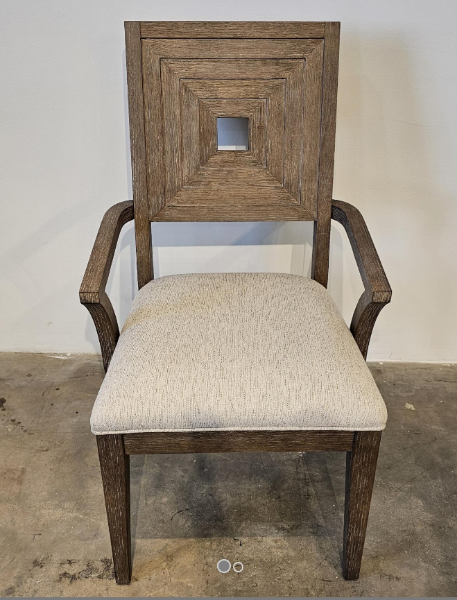 Picture of CASCADE UPHOLSTERED WOOD BACK ARM CHAIR